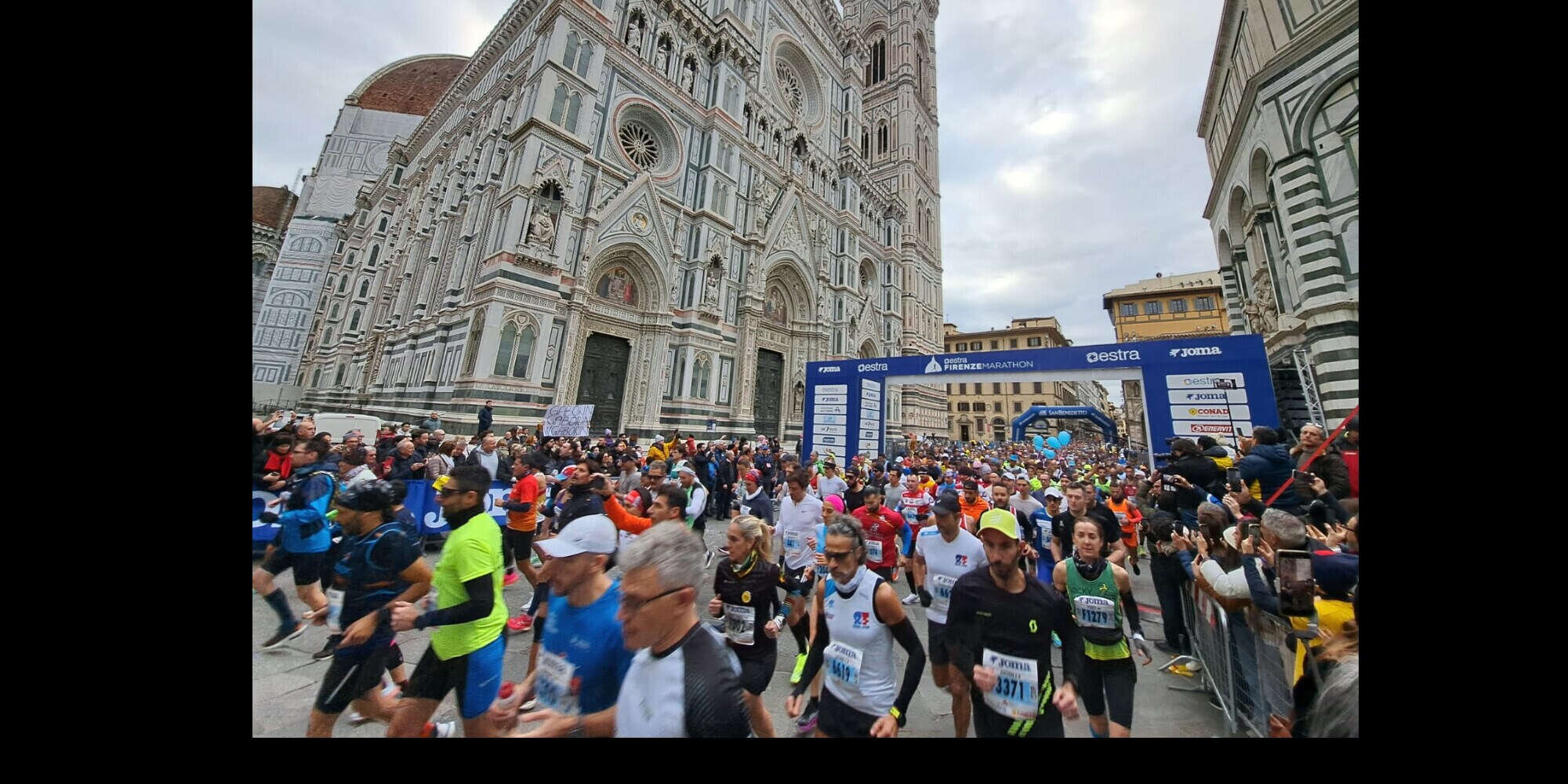 E' partita la 40^ Estra Firenze Marathon