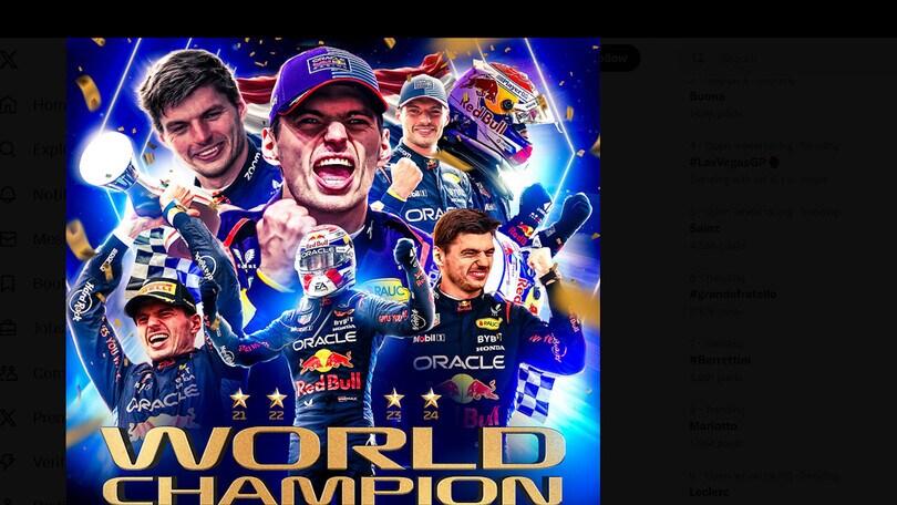 F1, Verstappen campione del mondo: quarto titolo come Prost e Vettel