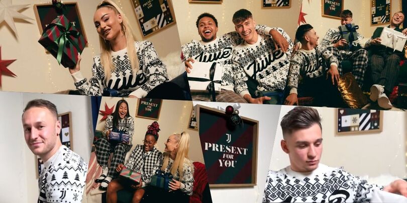 Un regalo per te! A casa Juve è già Natale e si festeggia con stile