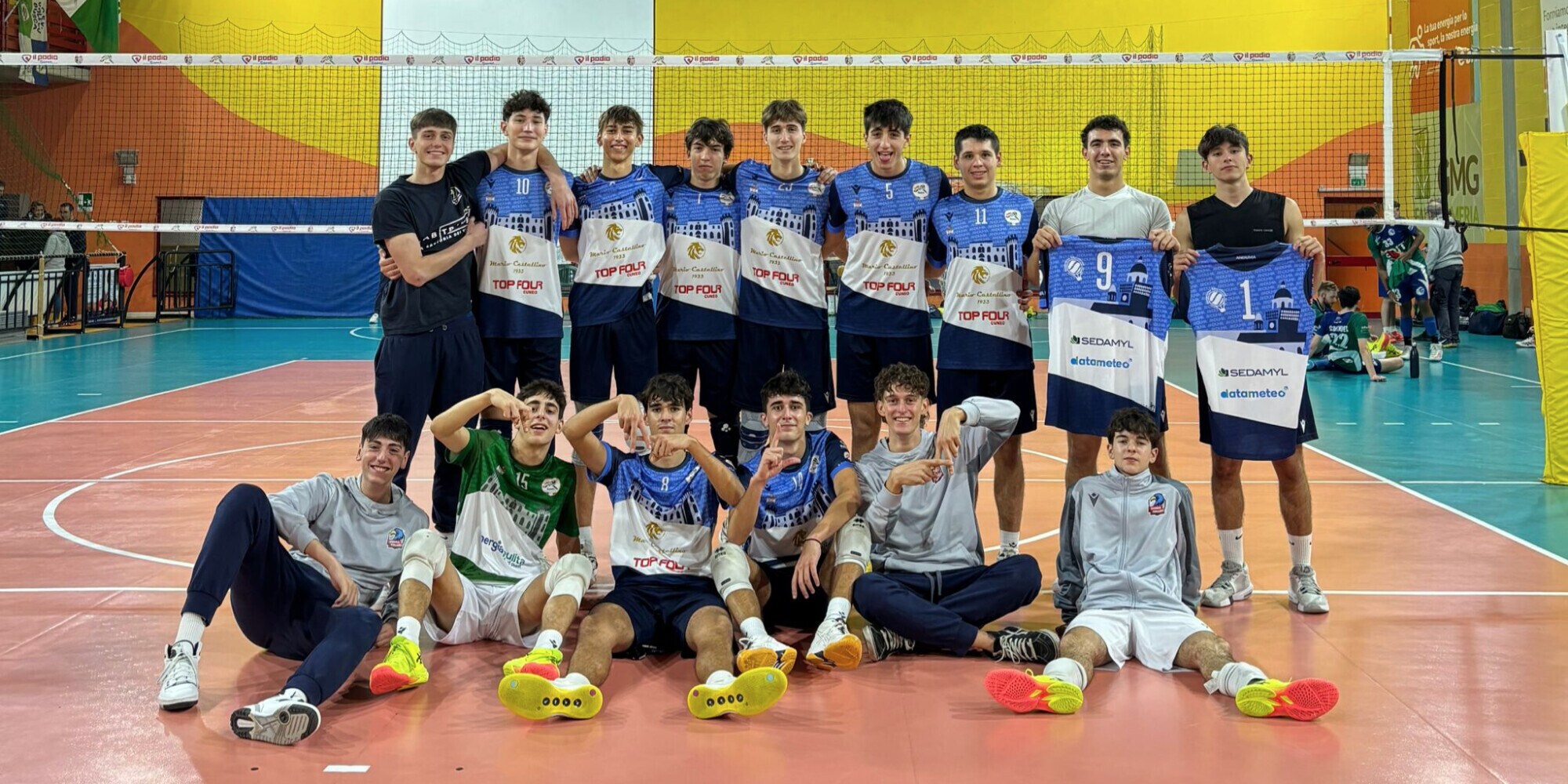 Volley Busca: tripletta per le giovanili con le vittorie in Serie D e Serie C