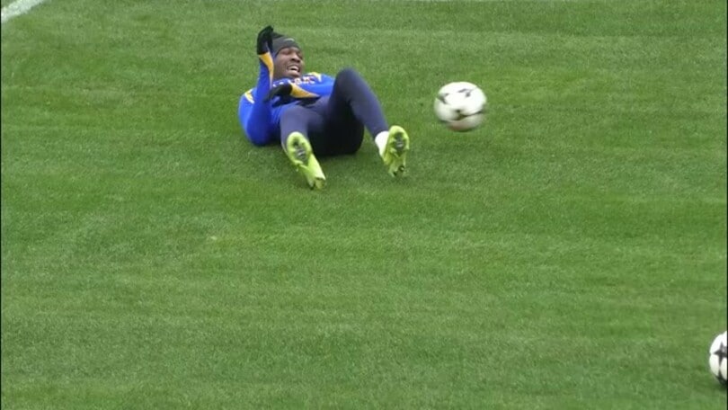 Inter, Thuram preso nuovamente a pallonate