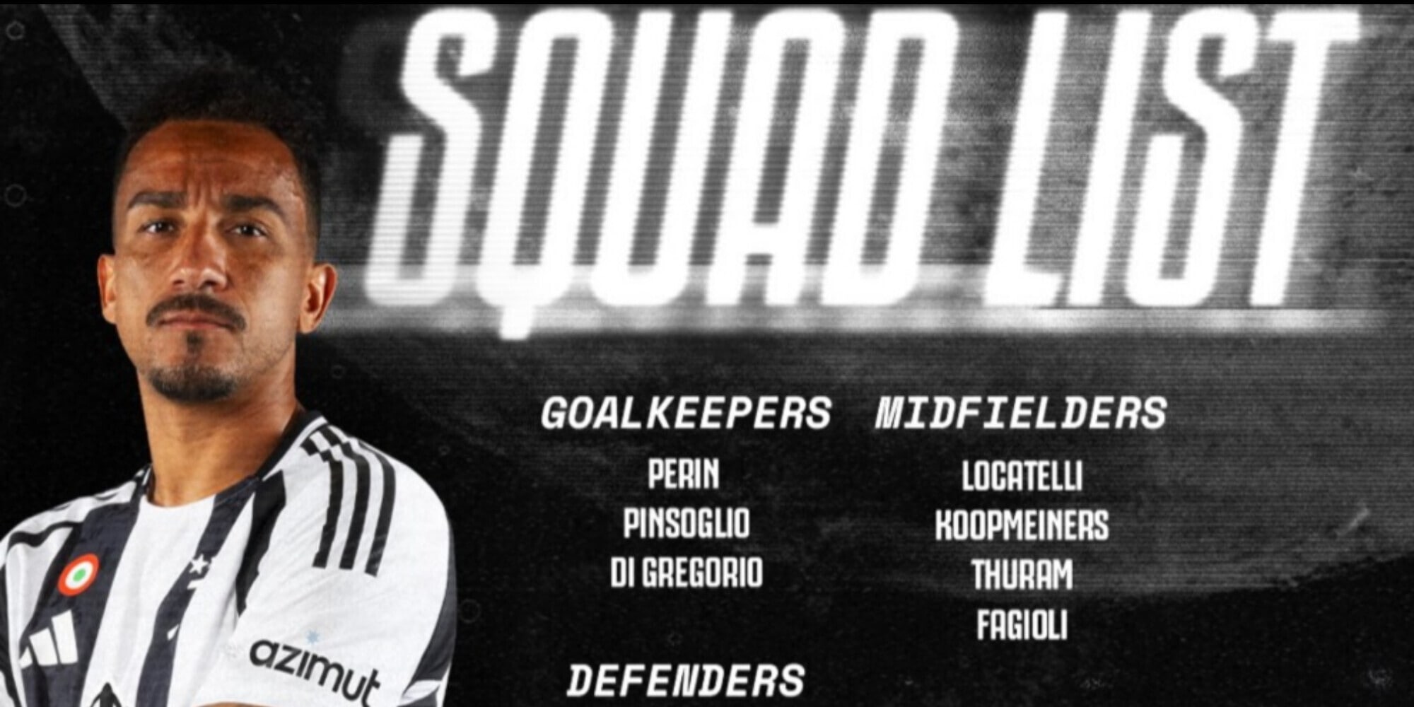 Juve, la lista dei convocati impressiona: “Potete andare in elicottero”