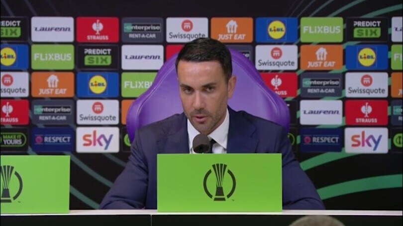 Palladino: "Fiorentina, godiamoci questa serata"