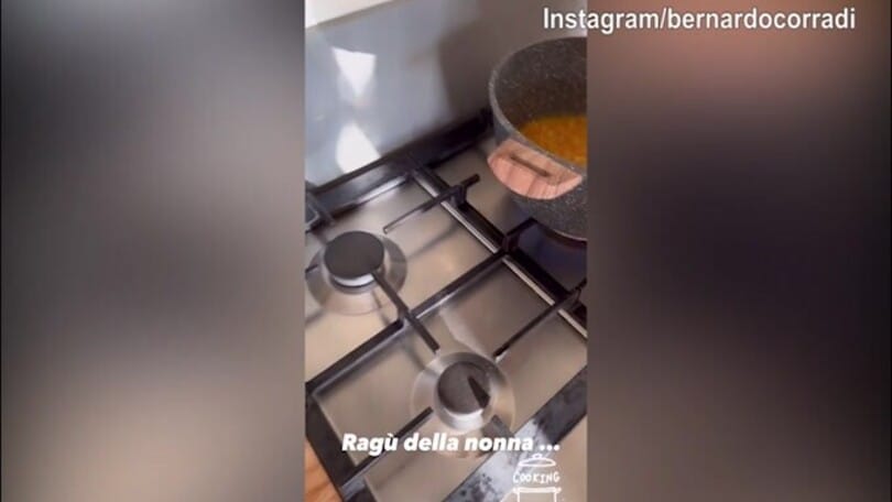 Bernardo Corradi e..il ragù di Nonna