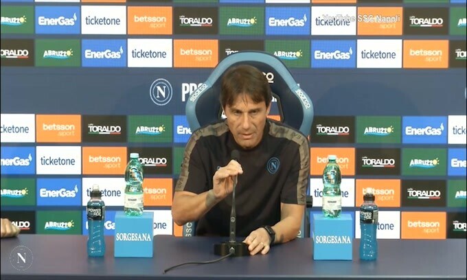 Conte: “Mandiamo un grande abbraccio a Bove”