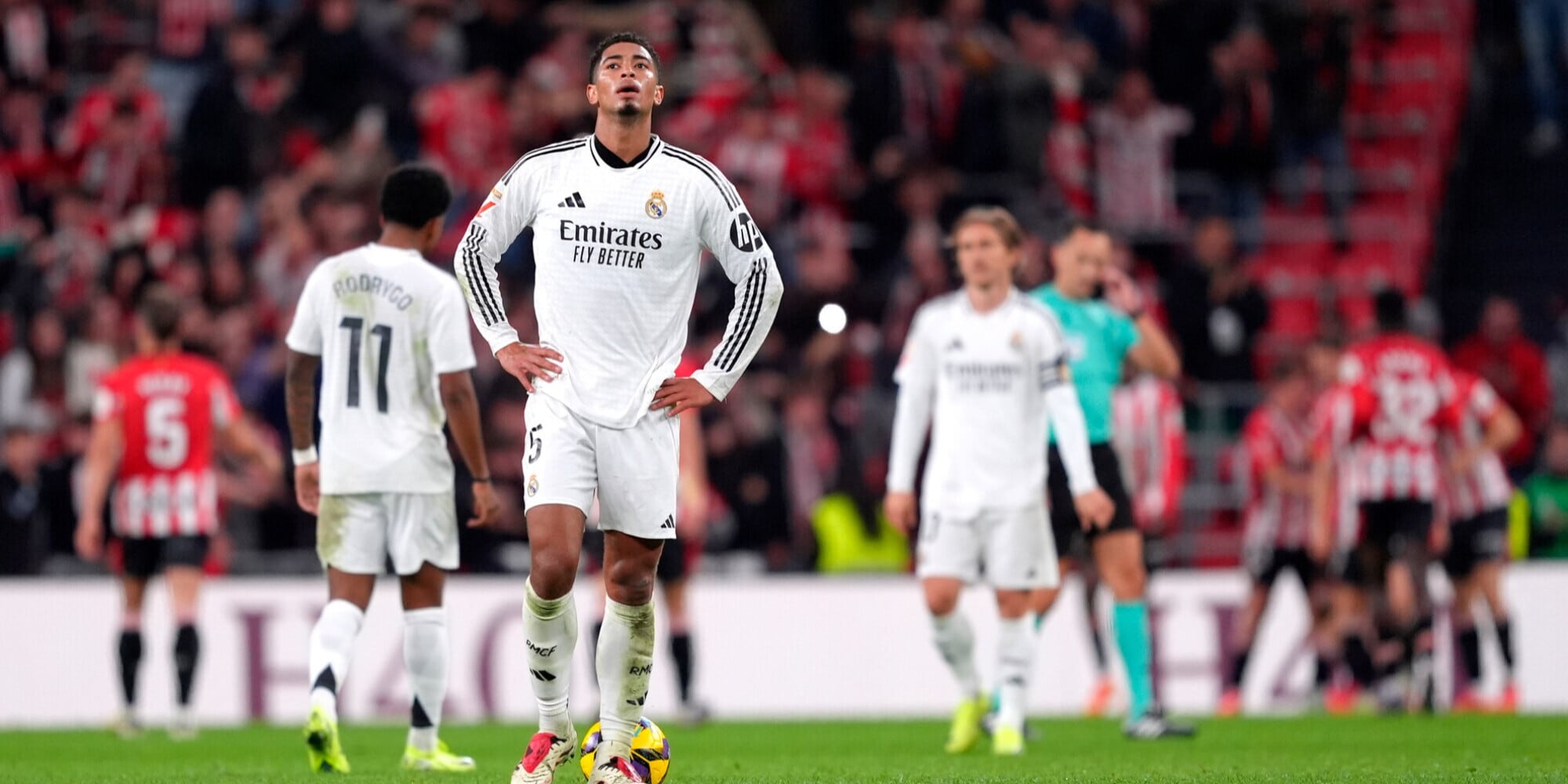 Ancelotti, Bellingham non basta: Real ko a Bilbao, Mbappé sbaglia un rigore
