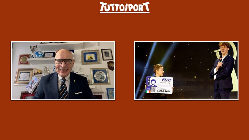 Quell’emozione con Sinner di Giorgio, il tesserato n. 1.000.000 della Federtennis