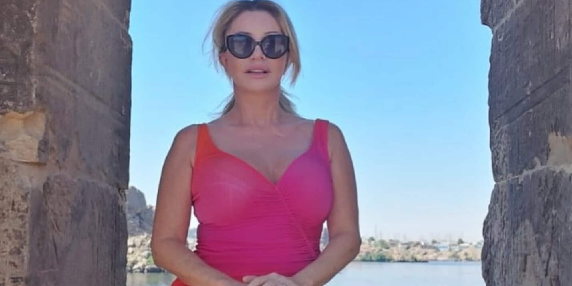 Paola Ferrari a nudo: "L'amore con Eros Ramazzotti e Alberto Di Monaco"