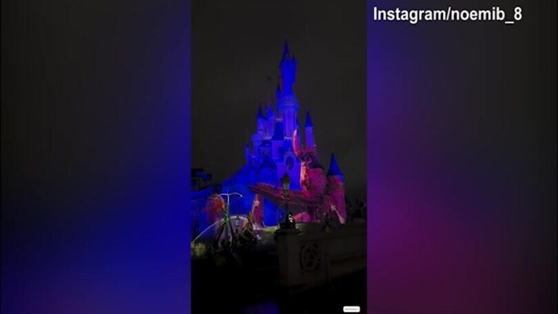 A Disneyland c'è Noemi Bocchi con la famiglia