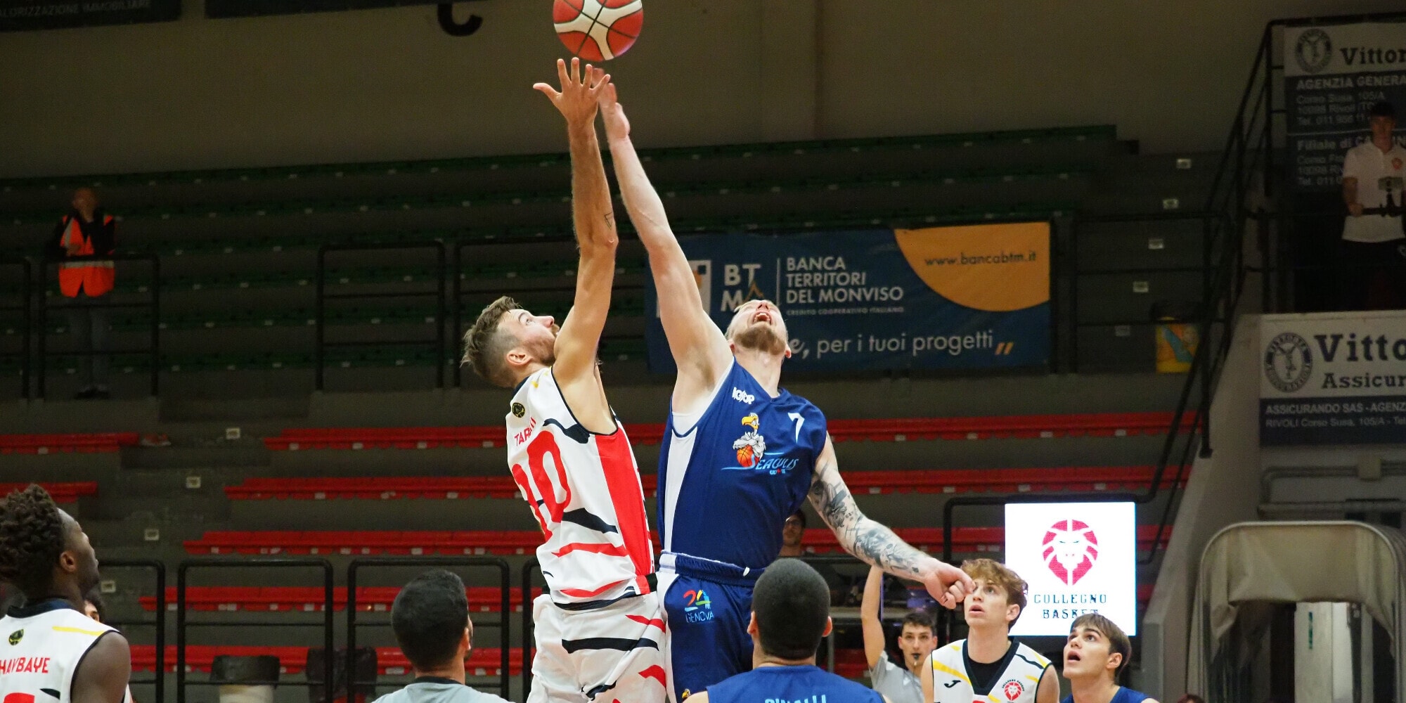 Collegno Basket sfida i Seagulls al Pala Figoi di Genova