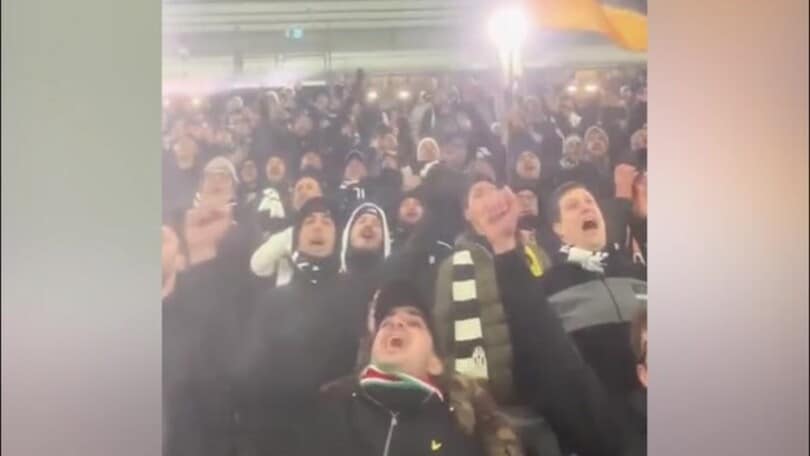 Juve, il coro irridente dei tifosi: «Urbano Cairo, dai non vendere...»