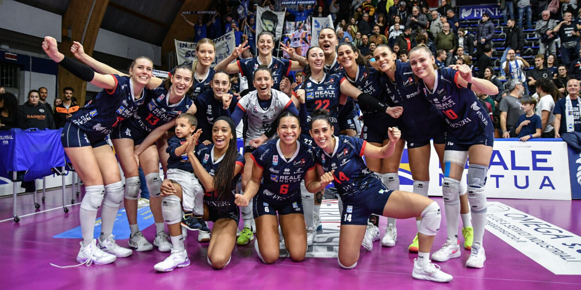 La Reale Mutua Fenera Chieri ’76 fa bottino pieno nel derby con Pinerolo