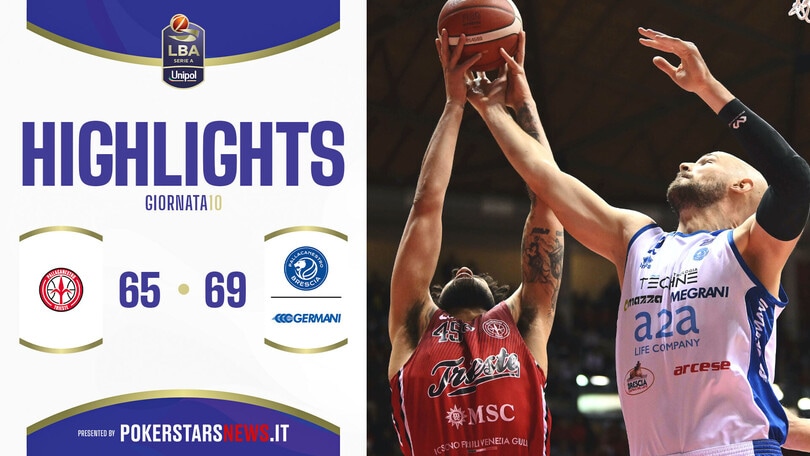 Pallacanestro Trieste – Germani Brescia | Serie A Unipol 2024/25