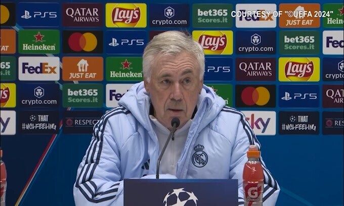 Ancelotti: "L'Atalanta ha fatto un lavoro straordinario"