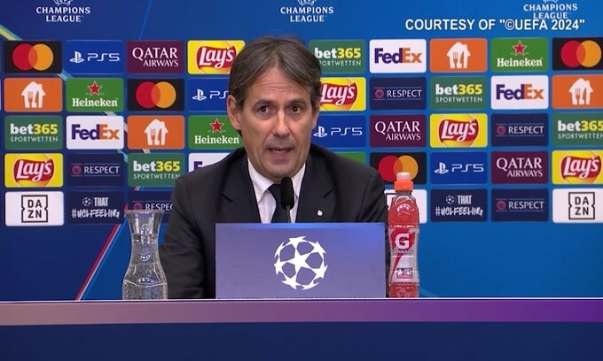 Inzaghi: "Incontriamo una squadra molto forte"