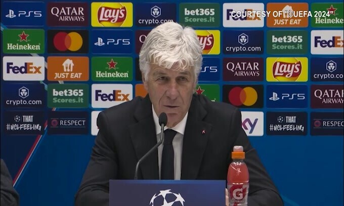 Gasperini: "Nessuno può dirsi favorito contro il Real Madrid"