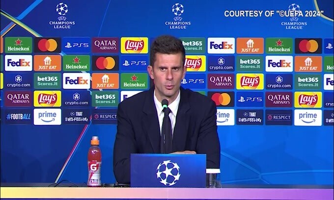 Thiago Motta: "La vittoria è merito dei ragazzi"