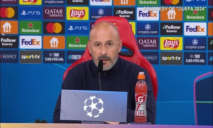 Italiano: "Peccato, potevamo fare male al Benfica"