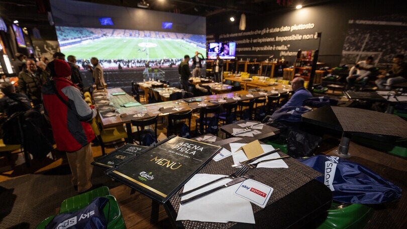 Milan-Stella Rossa di Champions vista con i tifosi