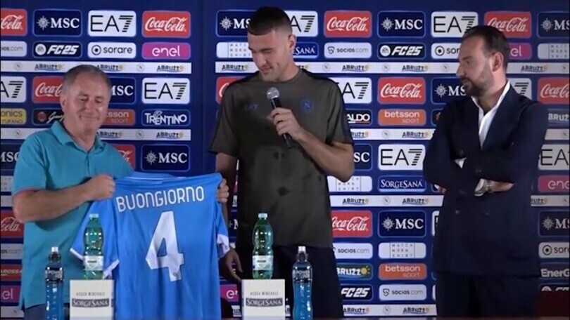Problema Napoli, infortunio per Buongiorno