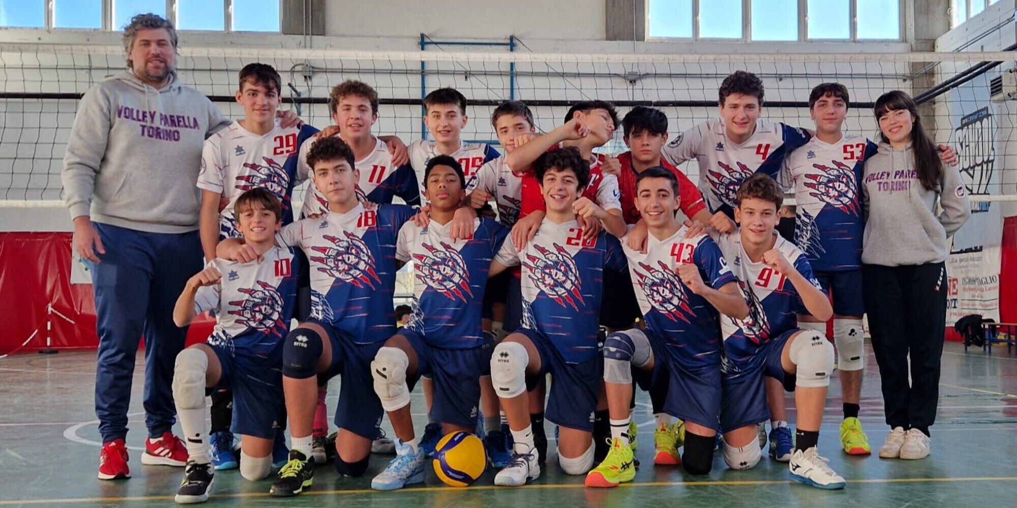 Volley Parella Torino: conclusa la prima fase con un en plein di vittorie per il settore giovanile