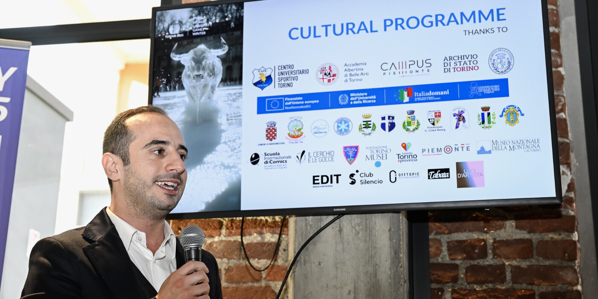 Torino 2025 FISU World University Games: presentazione del programma culturale