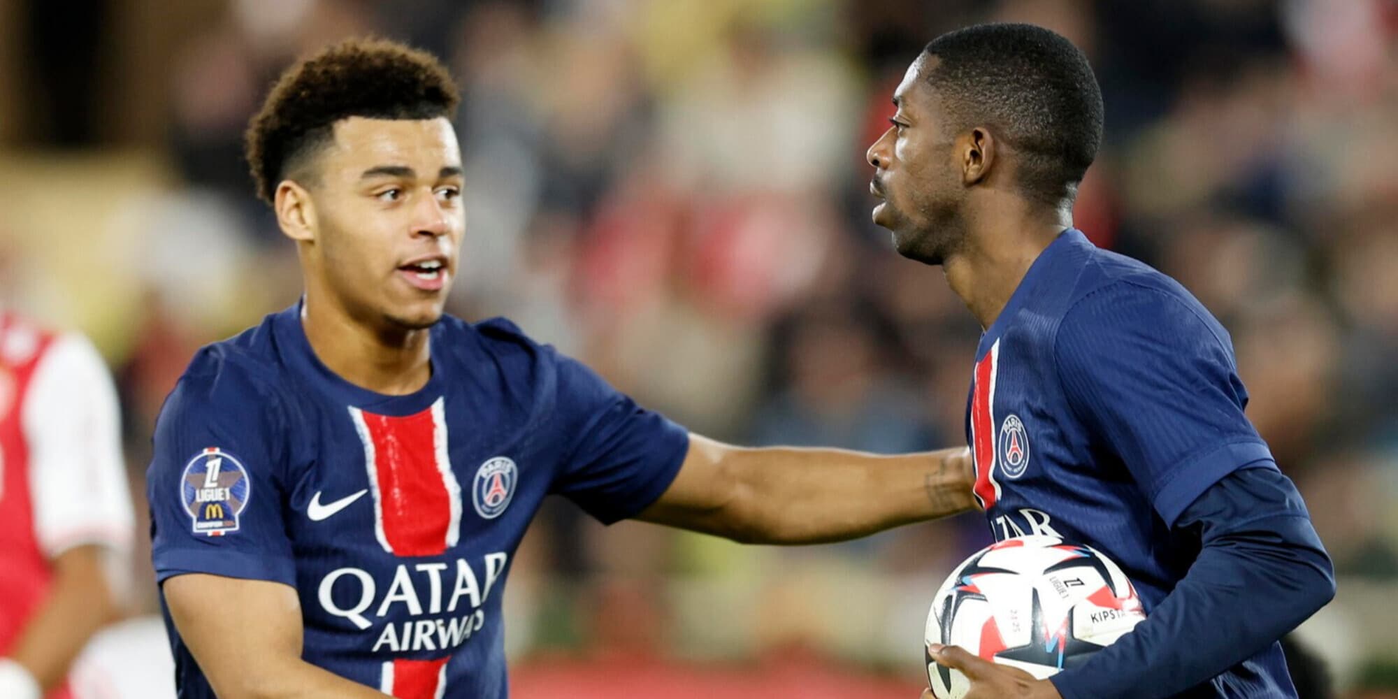 Poker Psg al Monaco: Dembele show, paura Donnarumma