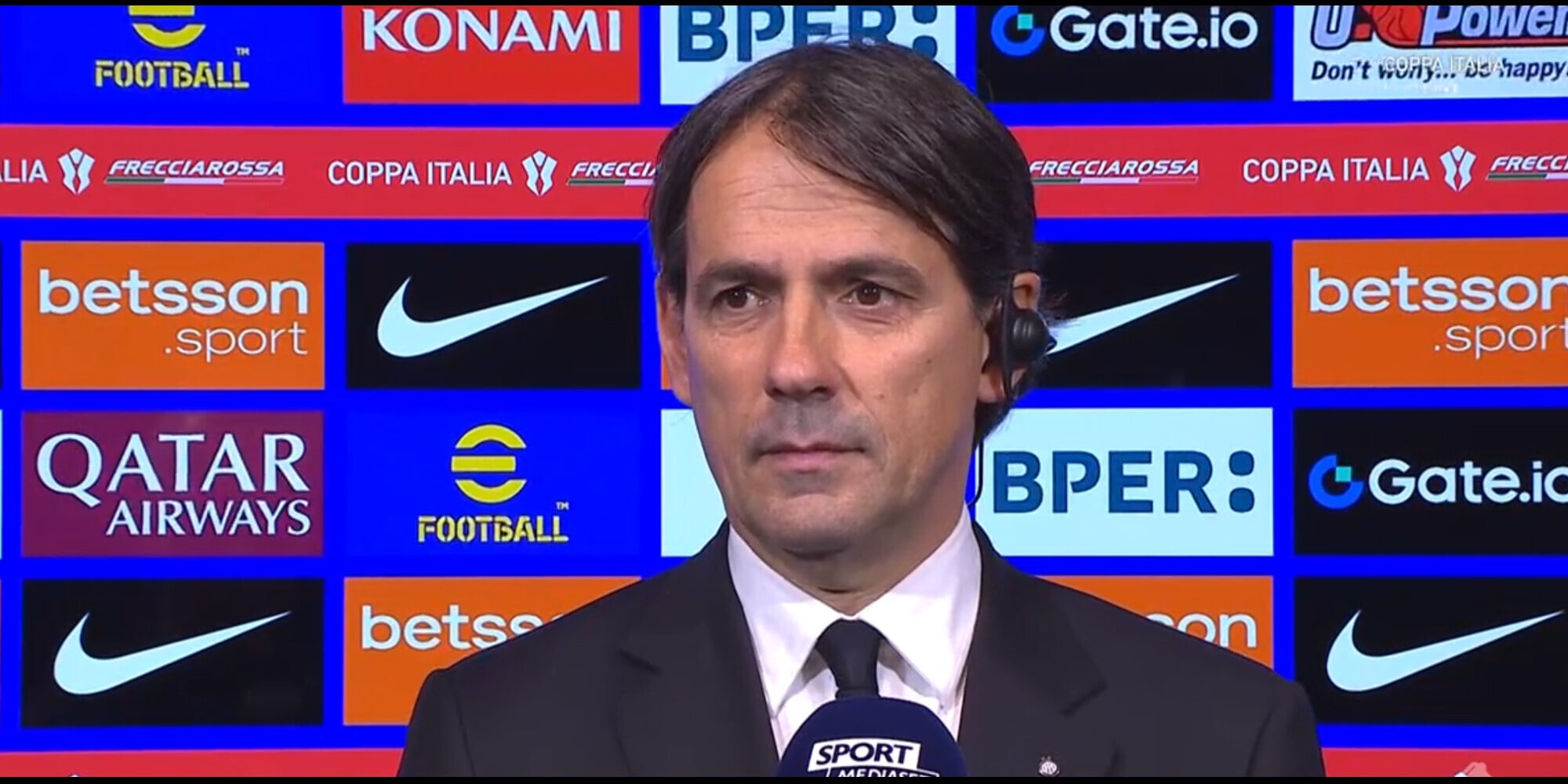 Inzaghi: "25 titolari e otto cambi non si sono visti. Campionato? Molto aperto"