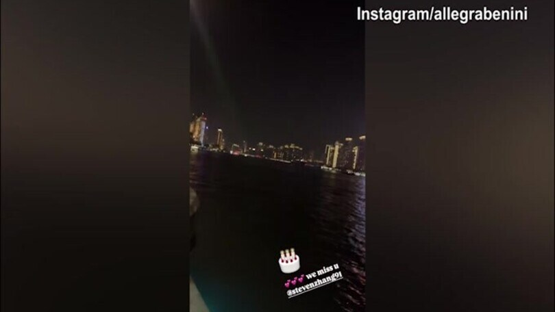 Steven Zhang compie 33 anni: un'amica fa gli auguri social...