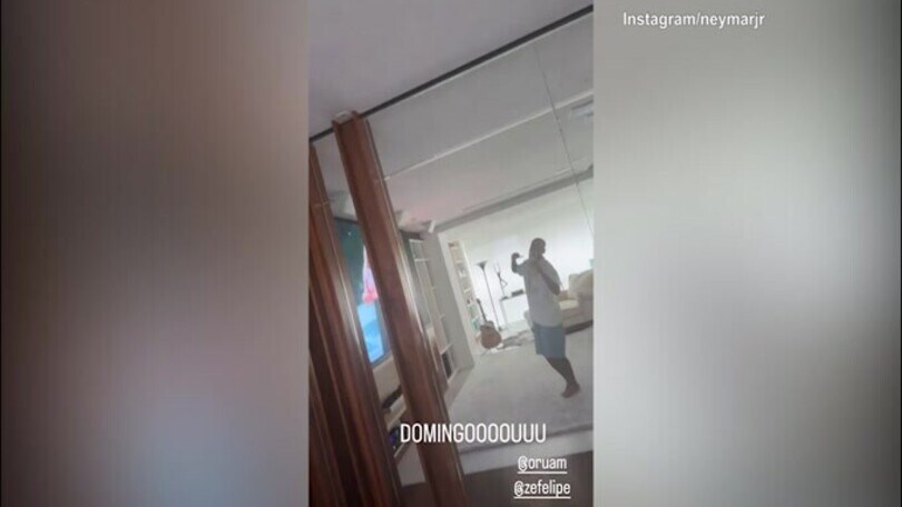 Neymar si scatena col balletto virale