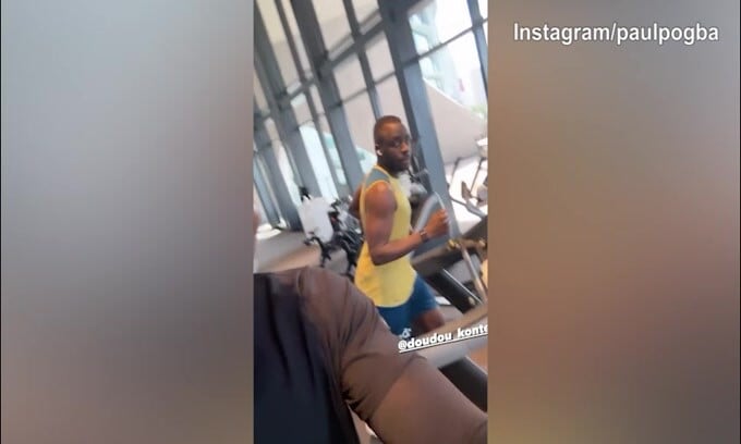 Santo Stefano, lavoro in palestra per Paul Pogba
