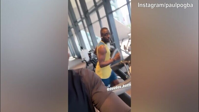 Santo Stefano, lavoro in palestra per Paul Pogba