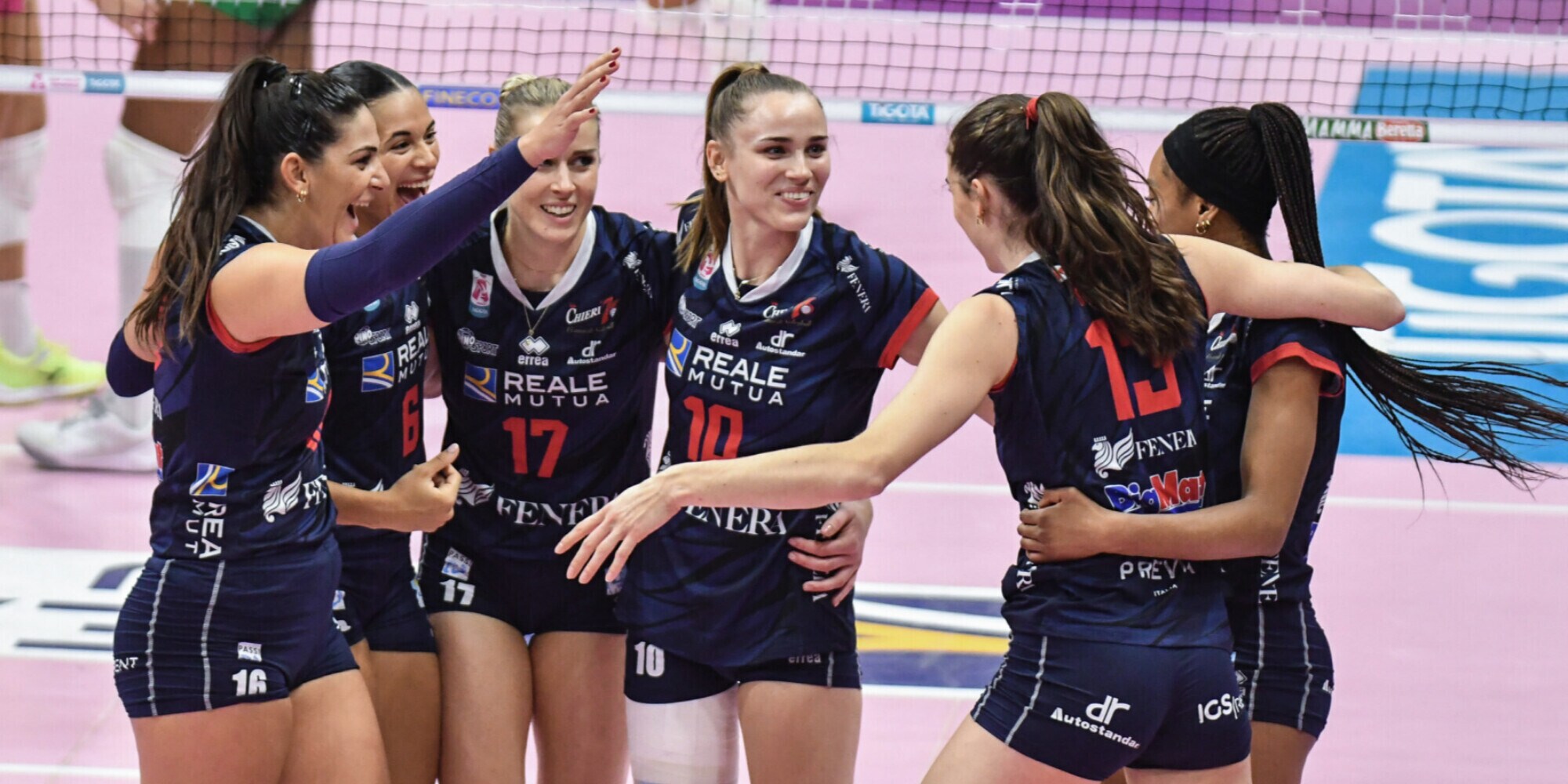 La Reale Mutua Fenera Chieri ’76 a Monza a caccia della sua quarta final four di Coppa Italia