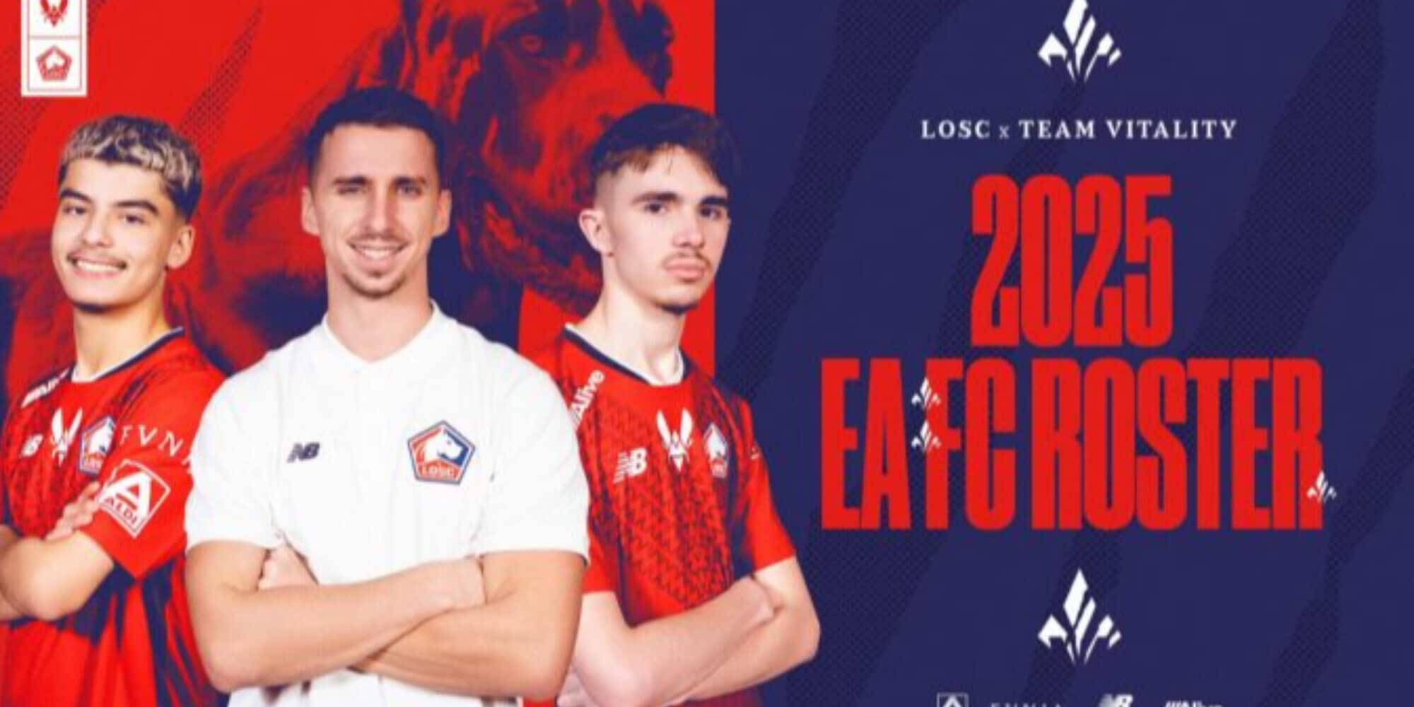 Il Lille rinnova l'accordo con i Vitality su Fc 25