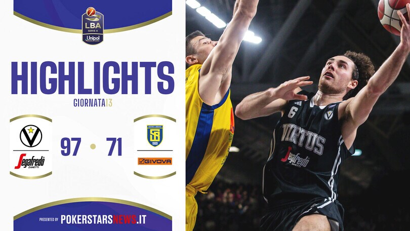 Virtus Segafredo Bologna – Givova Scafati | Serie A Unipol 2024/25