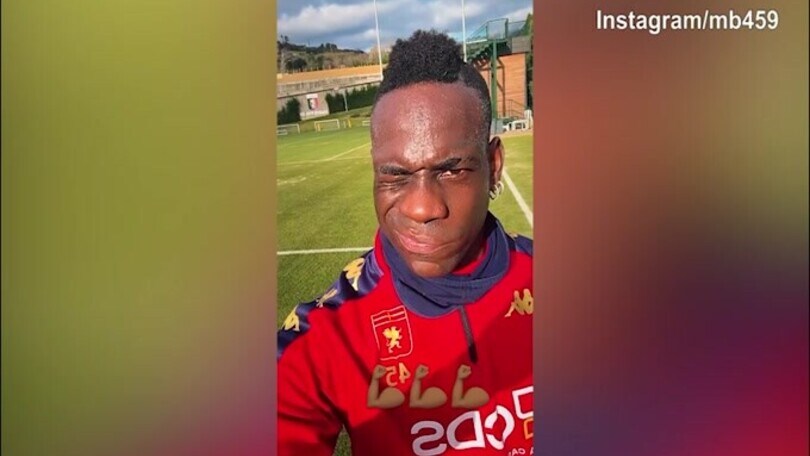 Balotelli lascia il Genoa? Lui intanto si allena e non ci pensa