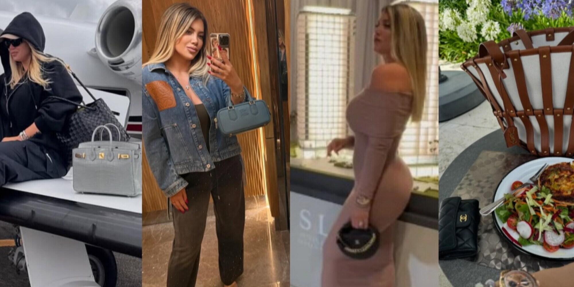 Wanda Nara, la borsa di caviale extralusso: il prezzo è folle