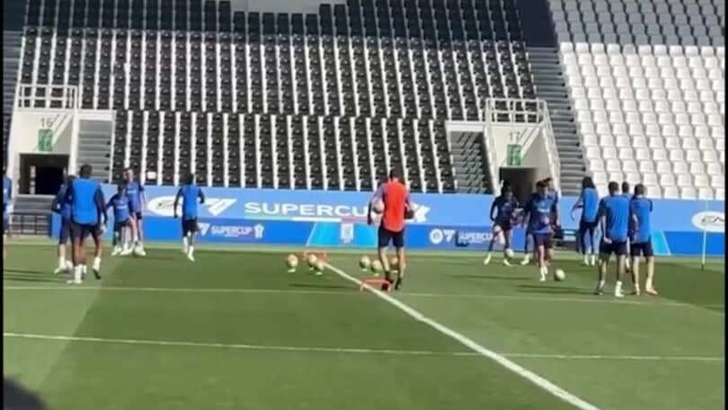 La Juve si scalda