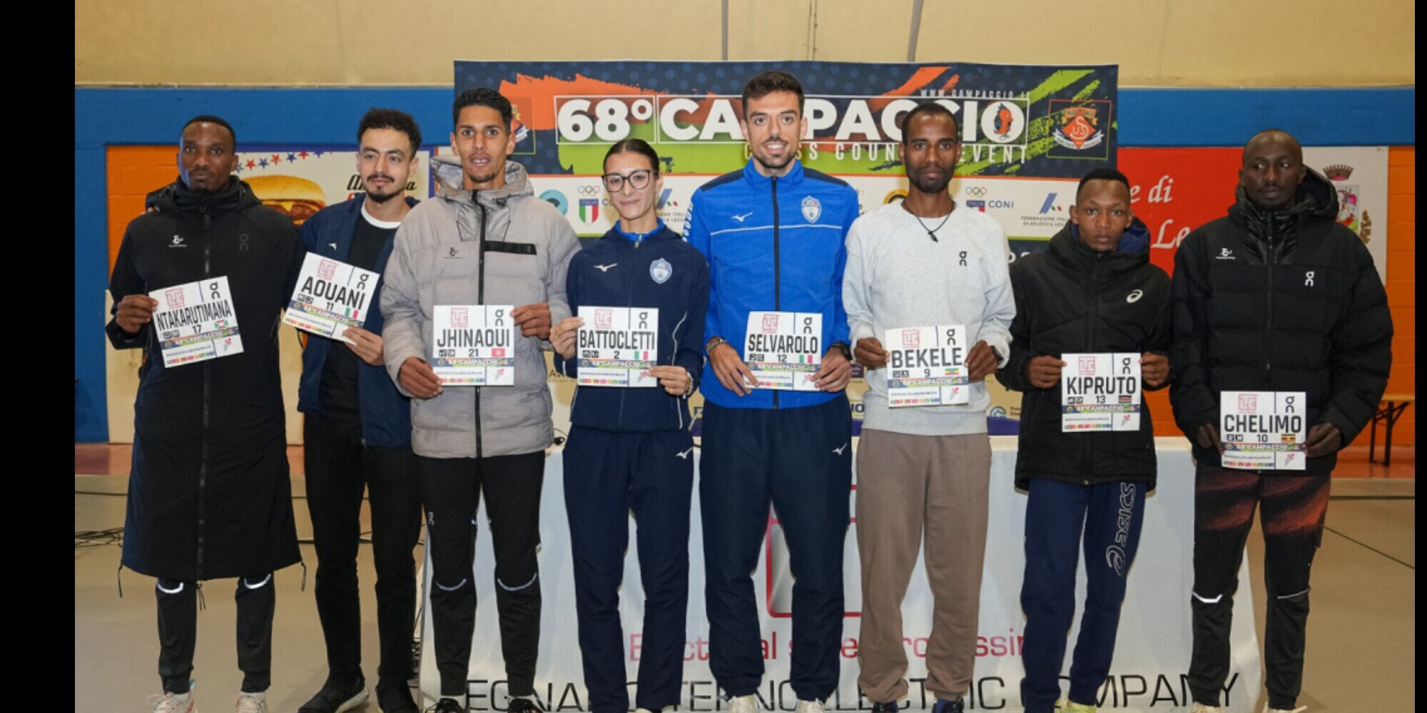 Presentati gli atleti del 68° Campaccio
