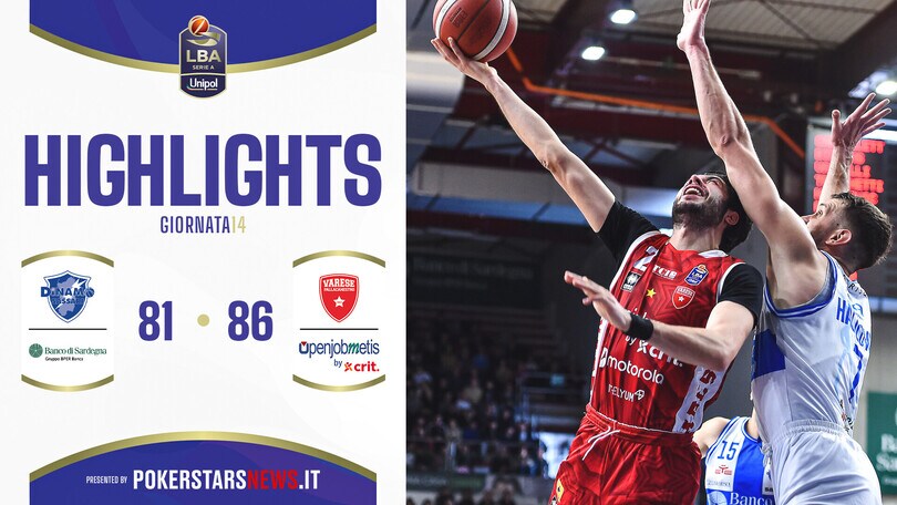 Banco di Sardegna Sassari - Openjobmetis Varese | Serie A Unipol 2024/25