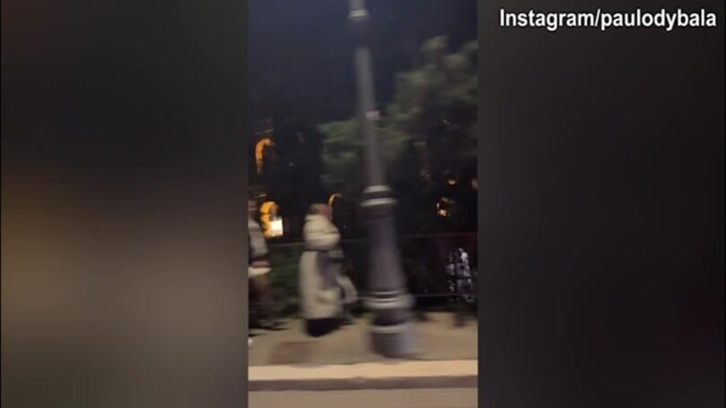Roma, Dybala si gode la capitale e il Colosseo