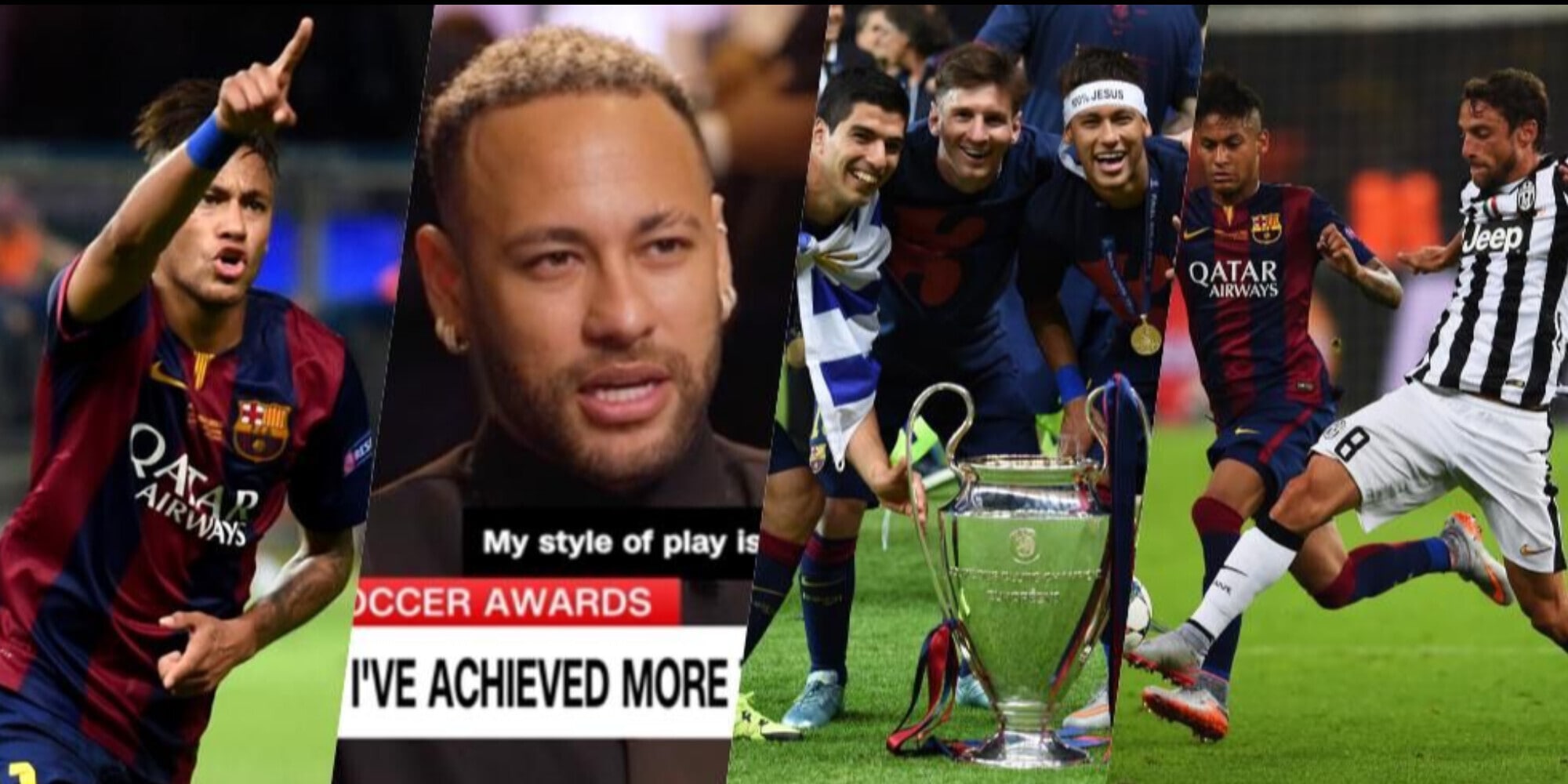 "Sarebbe incredibile": la rivelazione di Neymar sul trio con Messi e Suarez