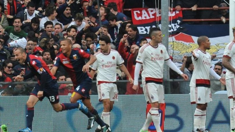 FOTO Genoa l'ammazzagrandi. Anche il Milan cade a Marassi