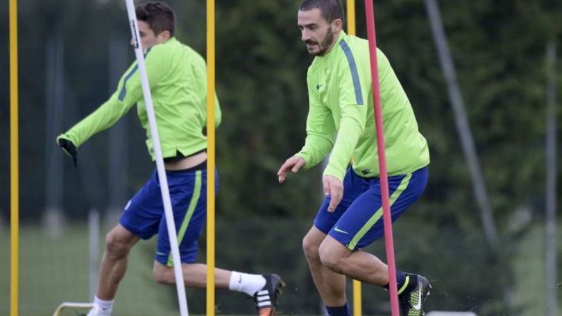 FOTO CHAMPIONS LEAGUE: La Juve prepara l'Atletico. Allegri guida la rifinitura
