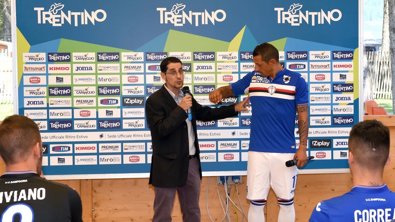 Sampdoria, arriva la maglia che "canta"