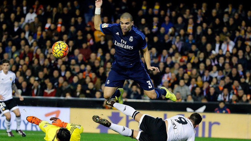 Liga: Valencia-Real Madrid 2-2 le immagini della gara