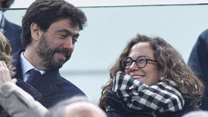 Juventus-Inter, allo Stadium con Agnelli c'è Deniz con un nuovo look