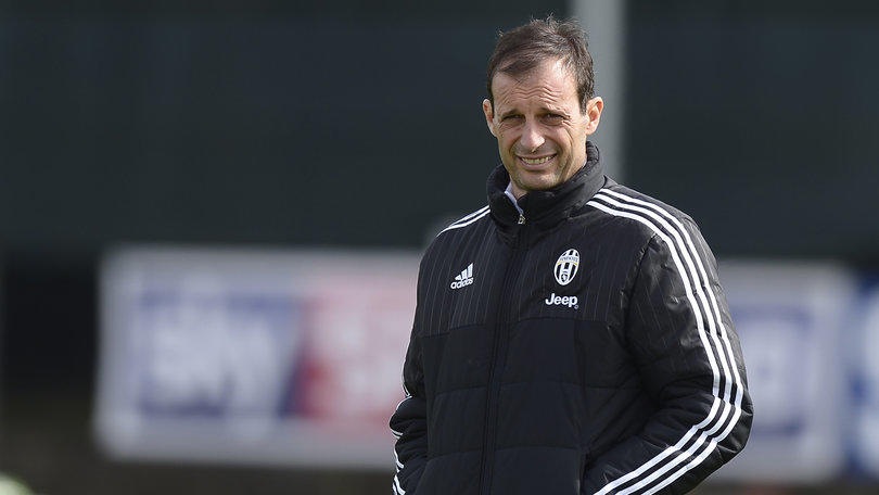 La Juventus si allena in vista dell'Atalanta