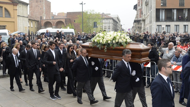Grande commozione ai funerali di Cesare Maldini
