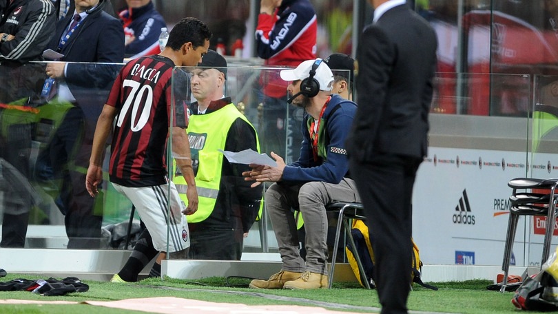 Milan, Brocchi sostituisce Bacca ma non la prende bene...